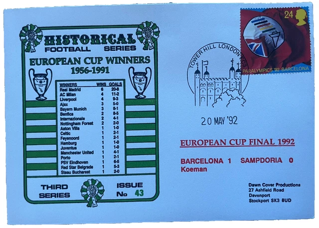 Sogni infranti: la finale della Sampdoria in Coppa Campioni nel 1992