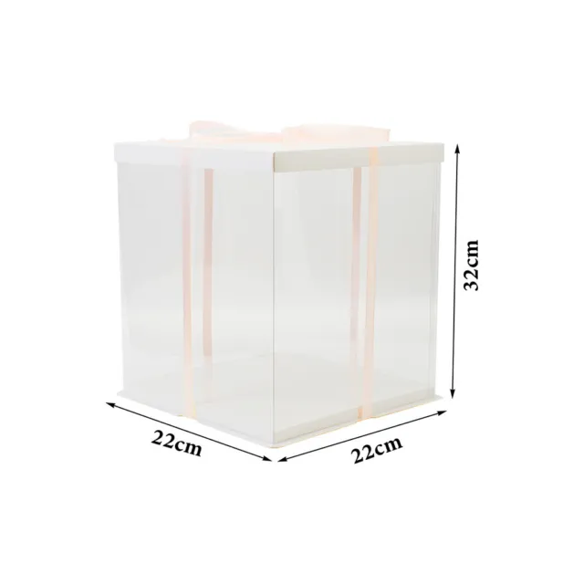 Clear Cube Favour Box PVC Acetate Transparent Chocolate Sweets Cup