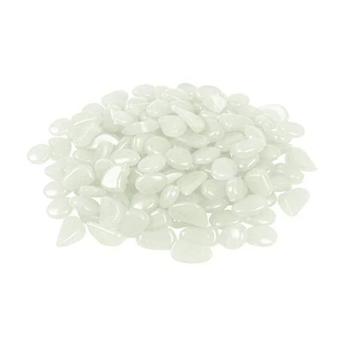 Qguai 100pcs Glow in The Dark Aquarium Rocks Fish Tank Decoration Rocks...