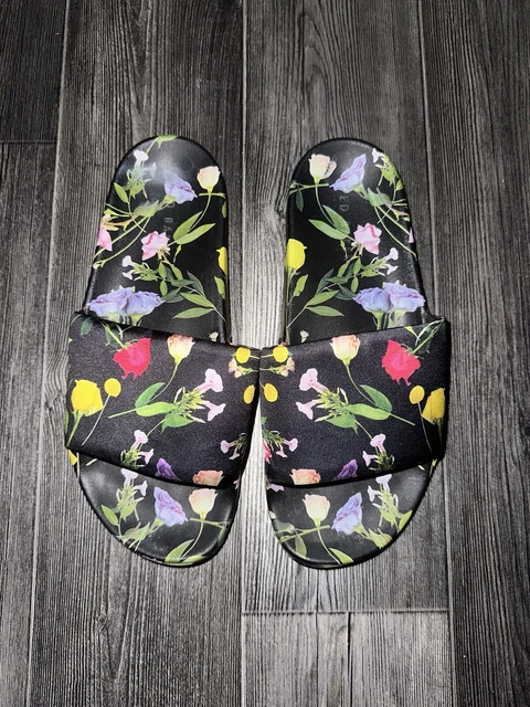 TED BAKER WOMEN S floral sliders UK size 6 30.00 PicClick UK