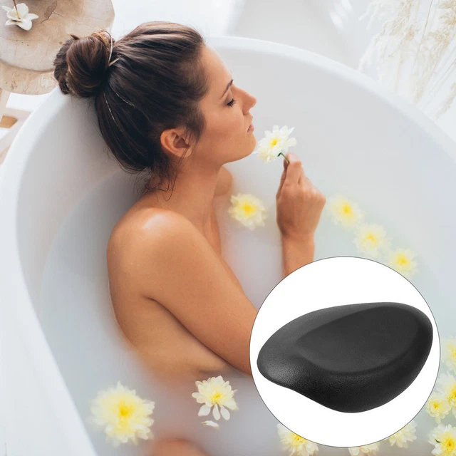 Cuscino Vasca Universale con Aspirapolvere Spa Cuscino Bagno Supporto Testa Collo