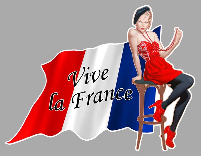 Allez Les Bleus French National Soccer Football Team- France World Cup 2018 Winner Sticker for