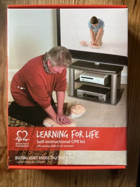 Kit De Instrucción Rcp Learning For Life, Fundación Británica Corazón - Nuevo