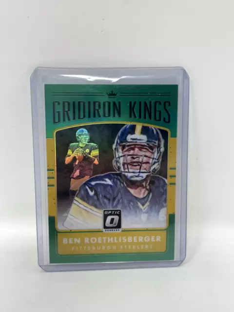 2016 Panini Donruss Optic Football Ben Roethlisberger 4/5 Gridiron Kings