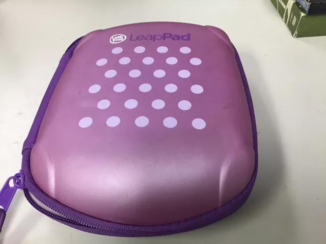 USED Purple Leap Frog LeapPad 2 Explorer Learning System With Matching Case