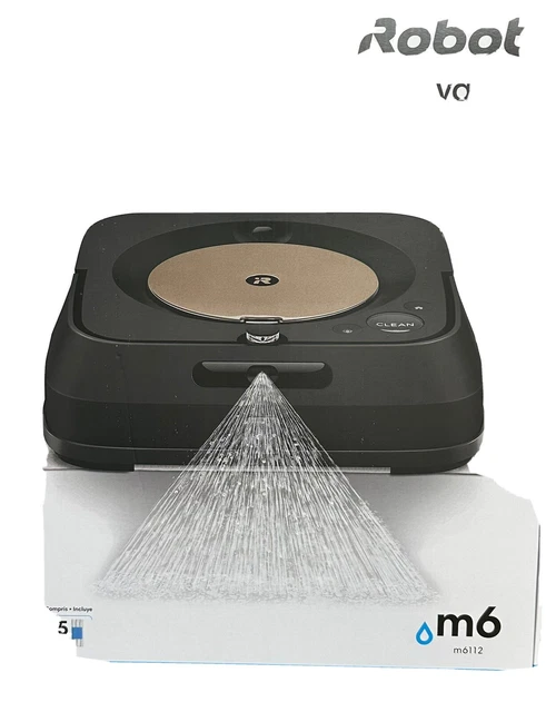 Irobot Bravva Jet M6 Robot Mop Wifi Black And Gold M6112