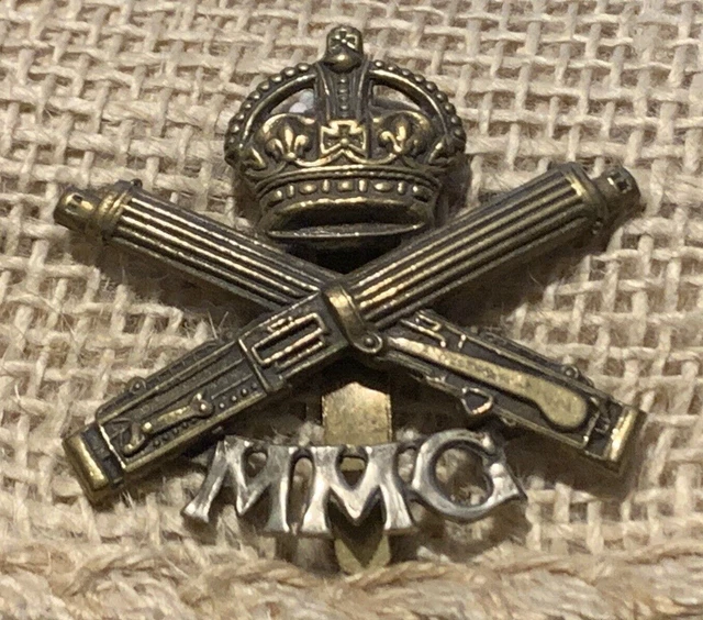 MOTORISED MACHINE GUN Corps Cap Badge WW1 Antique £39.95 - PicClick UK