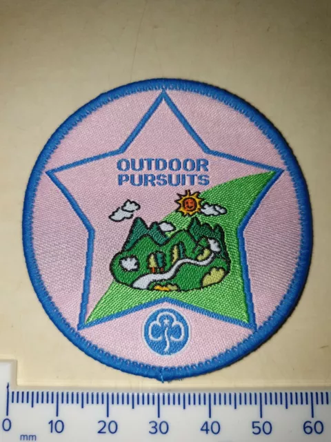 Outdoor Pursuits Interest Badge Girl Guides GirlGuiding Obsolete star new