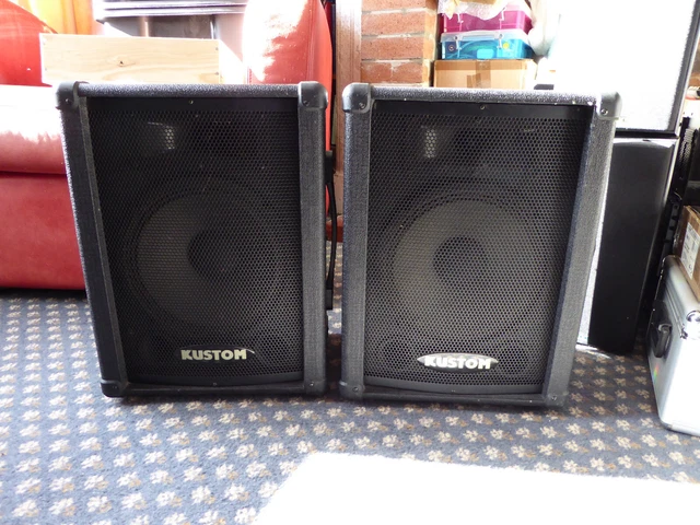 Kustom passive best sale speakers