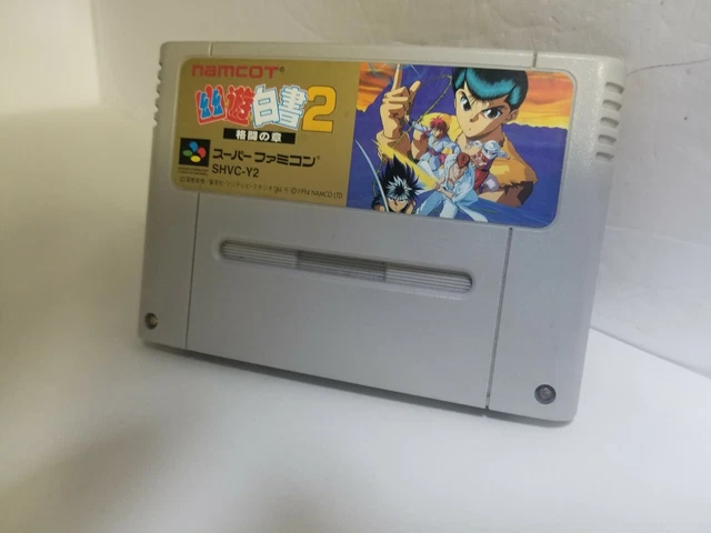 Yu Hakusho 2 SHVC-Y2 FOR SUPER FAMICOM CART ONLY NTSC JAPAN S40