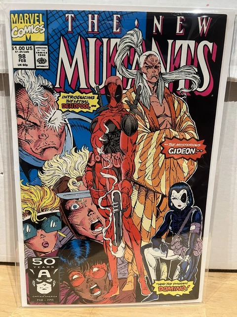 New Mutants #98- 1st Deadpool 1991