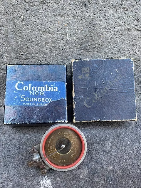 Tête marque Columbia, pour Graphophone AJ