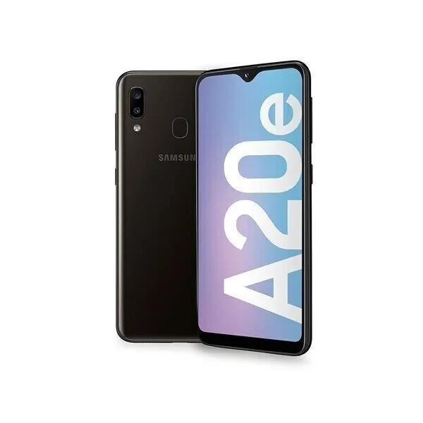 Samsung Galaxy A20e 32GB SM-A202F Dual SIM Schwarz Android Smartphone - Sehr Gut