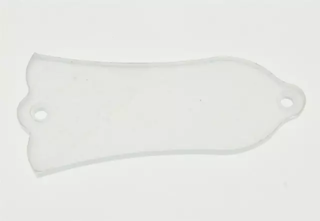 Plastic Clear LP Guitar Truss Rod Cover 2 Hole Fits Gibson Les Paul Transparent