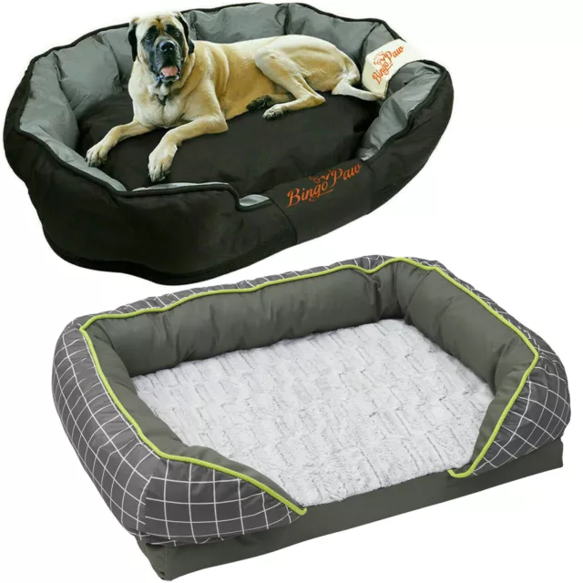 Jumbo Plus Dog Beds Orthopedic Extra Large Thicken Form Waterproof Pet Bed Cover