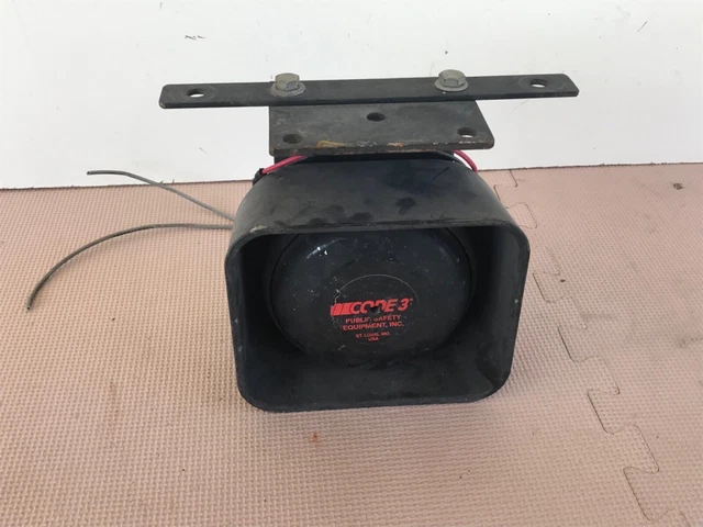 Code 3 Push bumper Mount 100 Watt Siren Speaker #15