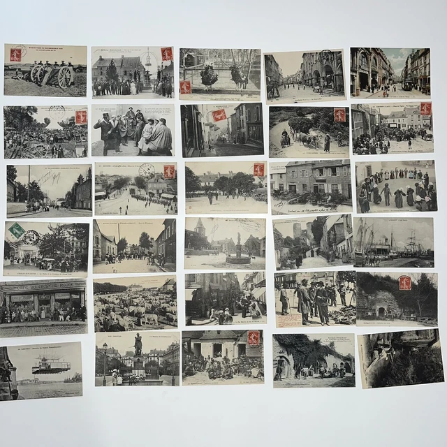 Cartes Postales Anciennes Animées 1910-1920 Lot J 30 CPA