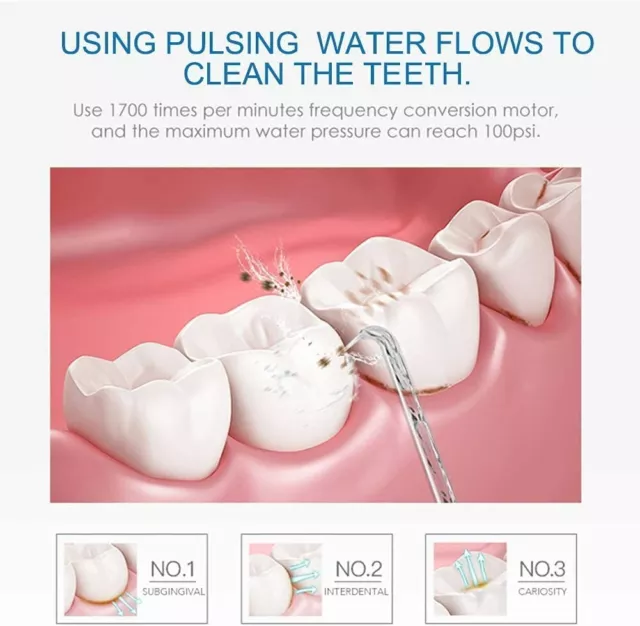 Idropulsore Dentale Professional Care Dentistico Familiare Waterjet 3
