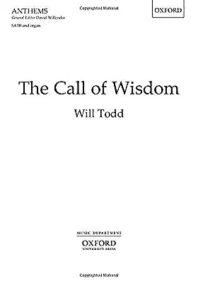 The Call of Wisdom: Upper voices vocal score, , Used; Very Good Book
