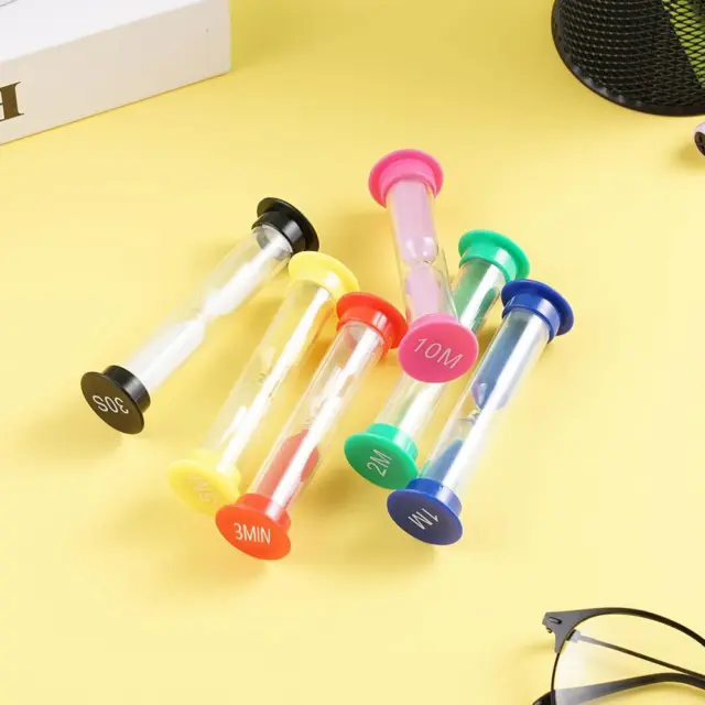 Sand Timer For Kids-Colorful and Attractive-Easy to Visual Tool Operate C9S2