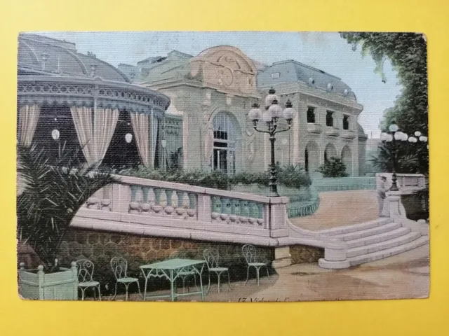 CPA VICHY Le CASINO Écrite à Anna MEISSONNIER Marquise de Sévigné CHATELGUYON