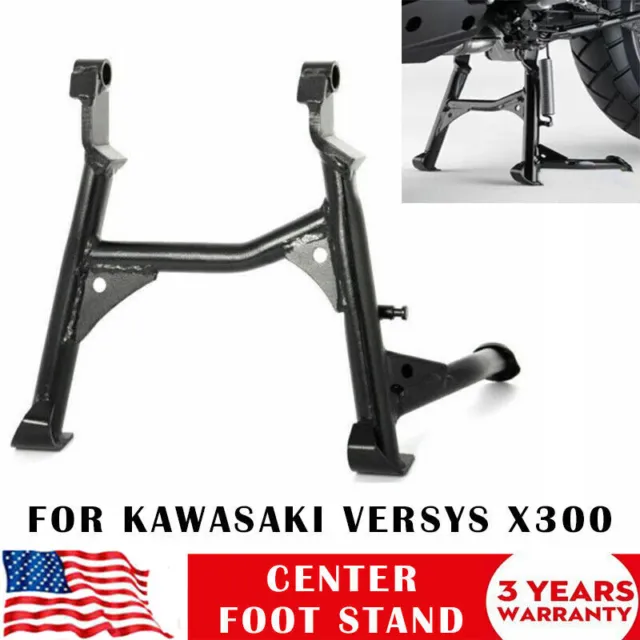 Kickstand Center Foot Stand Support For Kawasaki versys X300 2017-2020 2022 2023