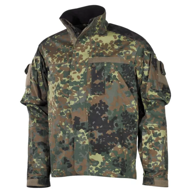 MFH BW Bundeswehr Kampfjacke flecktarn Einsatz Übung Tarnjacke Outdoor Jacke