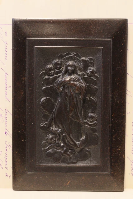 Médaille Napoléon III En Bois Durci - Vers 1860 - François Lepage - Rare