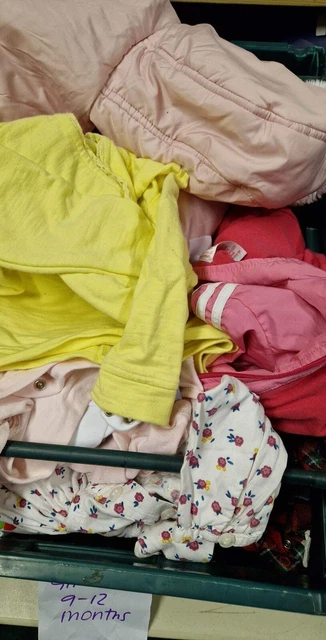GIRLS CLOTHING Bundle Job Lot Re Sell *9-12 Months* (Ref Box K150) Some BNWT