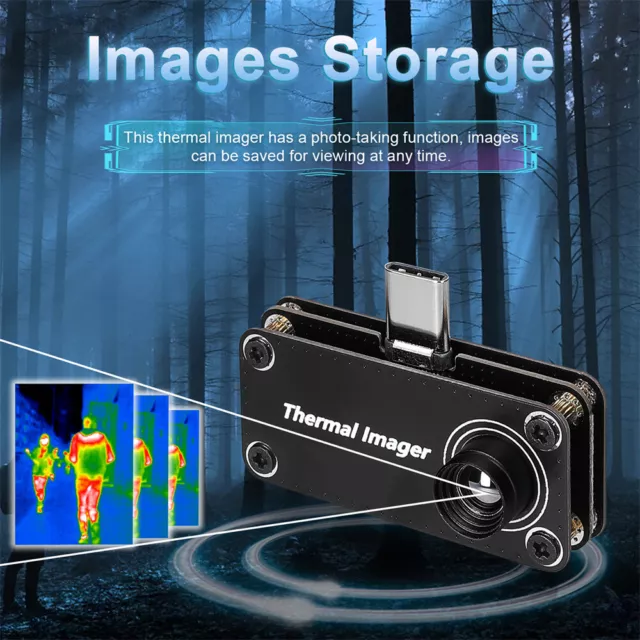 Infrared Thermal Imaging Camera IR Imager USB Type-C for Android Mobile Phone