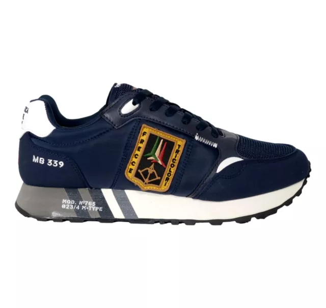 AERONAUTICA MILITARE Sneaker Uomo Frecce Tricolori Running SC275 Colore Blu