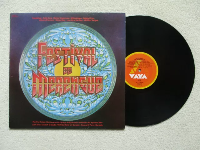 LP 33T VARIOUS ARTISTS "Festival de merengue" VAYA RECORDS VS 87 FRANCE /