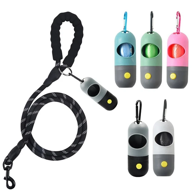 propres Lumière LED Distributeur Porte-sacs à déchets Sac à crottes pour chien