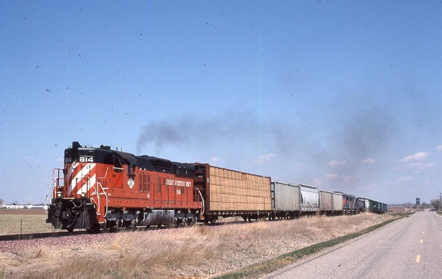 GWR SD9 - Number - 914 w/Train - ORIG - KR - ralx670