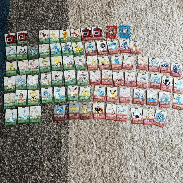 Pokemon Carddass Japanese Prism Vintage rare Lot 78 Card Charizard Blastoise etc