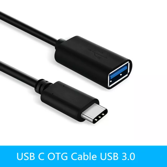 Type C to USB Adapter USB-c 3.1 Male 3.0 A Female OTG Connector Converter Cable