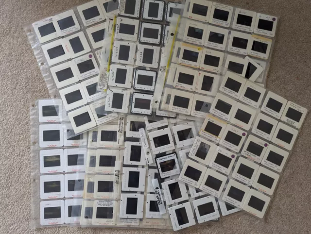 Job Lot 260 Random 35mm Colour Slides