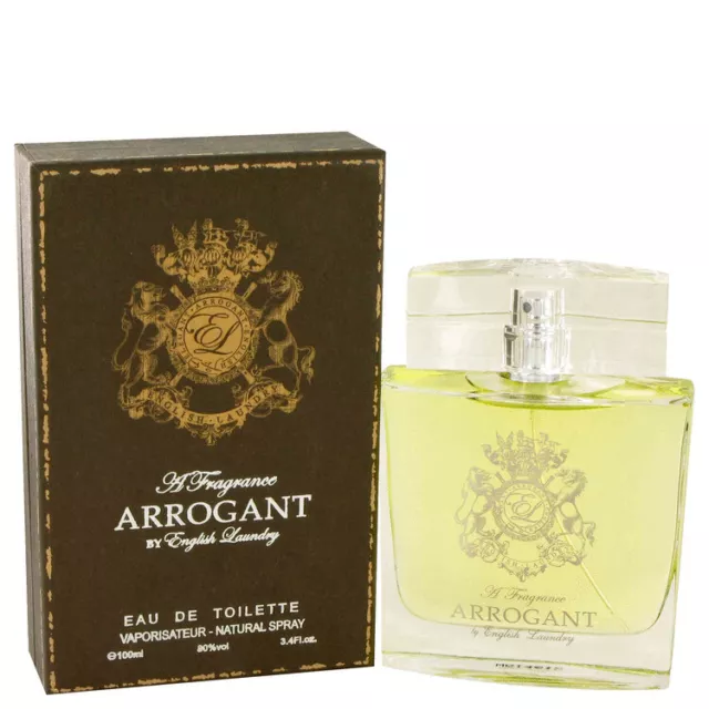 Arrogant Men's Cologne By English Laundry 3.4oz/100ml Eau De Toilette Spray