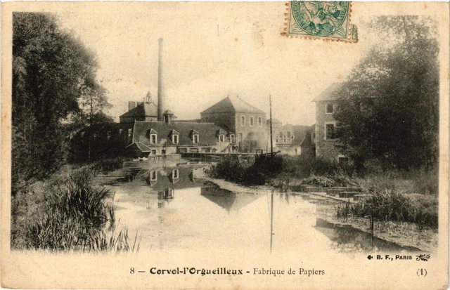 CPA CORVOL-L'ORGUEILLEUX FABRIQUE de Papiers (420912) EUR 7,99
