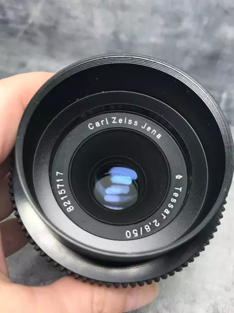 Carl Zeiss Jena DDR Tessar 50mm F2.8 Cine mod lens, Sony Nex mount 💙💛 2