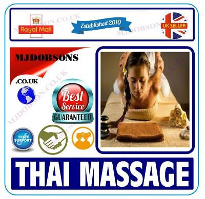 Thai Massage LEARN THE ART OF THAI MASSAGE  STEP BY STEP GUIDE DVD FREE POSTAGE