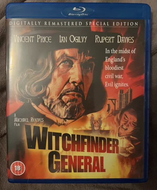 Witchfinder General Uncut Remastered Blu-Ray Vincent Price New