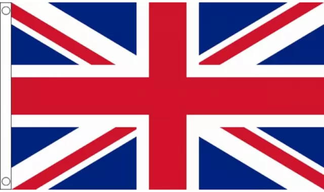 Union Jack (GB) Nacional Bandera Ataúd Cortina Con Speedy Despacho