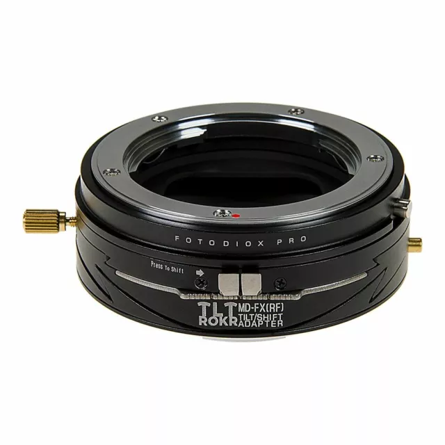 Fotodiox Pro TLT ROKR-Tilt/Shift Adapter Minolta MD/MC Lens to Fujifilm Fuji X