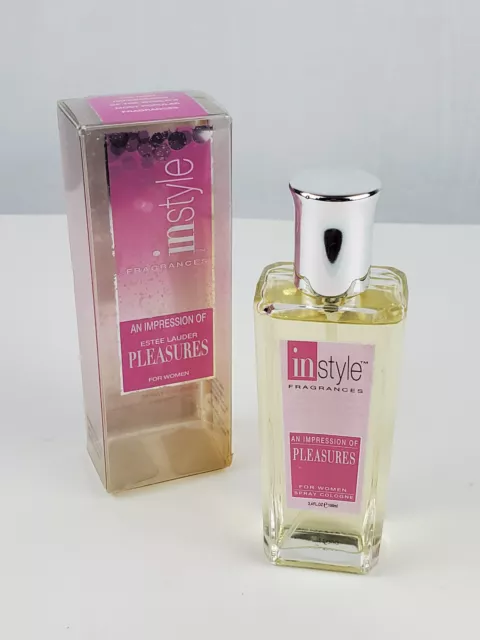 Instyle Fragrances An Impression of Estee Lauder Pleasures for Women 3.4 fl oz