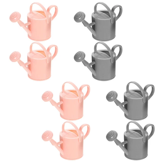 Arrosoirs miniatures en plastique, 8 pièces, Pots d'arrosage miniatures,