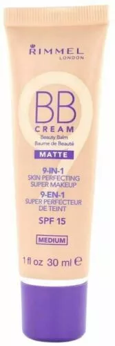 Rimmel London BBCream Matte 9-in-1 Skin Perfecting Make Up SPF 15 Medium , light