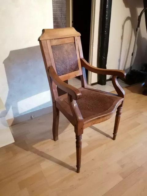 Ancien Fauteuil Coiffeur Barbier