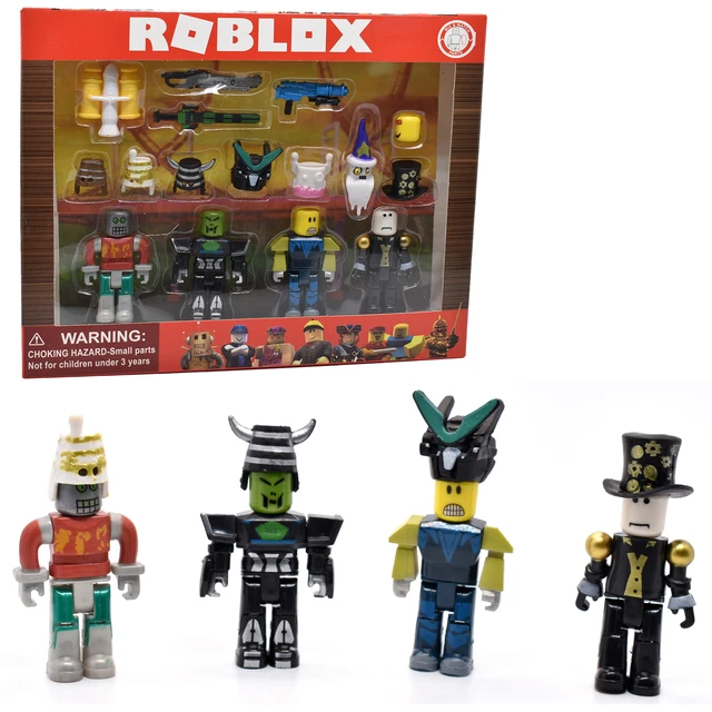 ROBLOX ROBOT RIOT 4 Figure Pack Mix & Match Set Action Figure Jouet ...