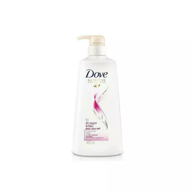 Dove Nutritive Solutions Straight and Silky Shampoo 480 ml Reduce frizz.